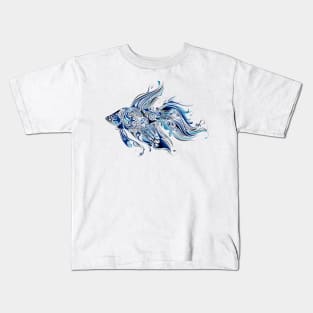 Batta Blue Kids T-Shirt